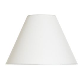 Linen Tapered Round Shade, Beige, 15"L x 15"W x 11"H