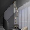 7 Light Dining Room Pendant Light, Large Chandelier Adjustable Hanging Line, Living Room Pendant Light, Foyer Chandelier, Stairwell Pendant Lights