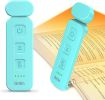 Gritin Reading Light, Rechargeable Book Light for Reading in Bed - Eye Caring 3 Color Temperatures, 5-Level Dimmable Brightness, Long Lasting