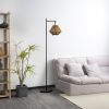 2-in-1 Portable Lantern & Floor Lamp for Indoors & Outdoors