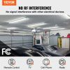 10 Pack LED Shop Light, 4 FT, 40W Linkable Shop Light Fixture, 6500 LM Ceiling Lights 59 in Power Cords with ON/OFF Switch 48 in Connector Cables