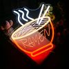 1pc Neon Signs for Wall Decor, Dimmable Neon Sign Led Signs noodles Art Neon Lights For Living Room, Bedroom Gaming Room, Hotel Decor