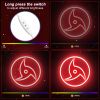 1pc Cool Neon Light Sign - Dimmable, USB Powered, Acrylic Board