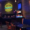 1pc 5V USB Powered Hamburger Shape Back Plate Neon Sign Light for Wall Party, Bedroom, Game Room, Sports Festival