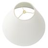 Linen Tapered Round Shade, Beige, 15"L x 15"W x 11"H