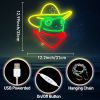 1pc Cowboy Frog LED  Neon Light Sign - Bright & Vibrant On/Off Switch - Energy-Saving, Durable Design - Ideal for Business Bars, Pubs