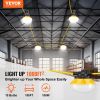 100FT Construction String Lights, 100W 10000LM, 10PCs String Work Light, 5000K, IP65 Waterproof, with Hanging Hooks, for Construction Site