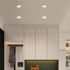 12-Pack 4 Inch Ultra-Thin LED Recessed Ceiling Light with Junction Box, 2700K-5000K Dimmable Color Changing Downlight, 9W 810LM, Easy Install