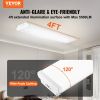 4FT LED Wraparound Light, 50W, 5500LM Flush Mount LED Shop Light, 4 Pack 6500K Daylight LED Kitchen Ceiling Lighting Fixtures