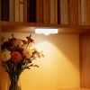 4 PCS of high-quality motion-sensing lights, wall lights, equipped with USB charging cables and accessories, suitable for cabinets, wardrobes